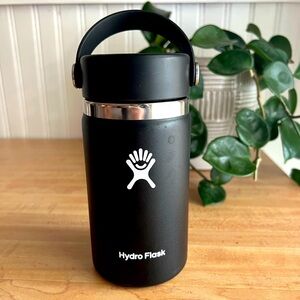Black 12oz Hydro Flask